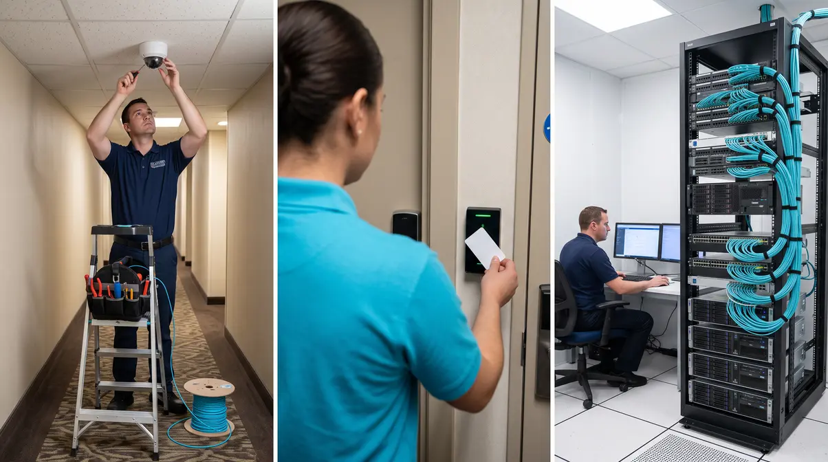 Hospitality Security - Next-Gen Hospitality Security: Keycards & Surveillance